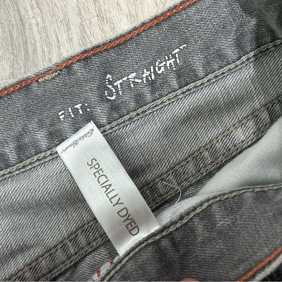 Eddie Bauer Straight Fit Specialty Dyed Gray Jeans Men’s Denim Size 34”x32” - Picture 5 of 7